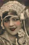 Flapper Girl With Make Up On